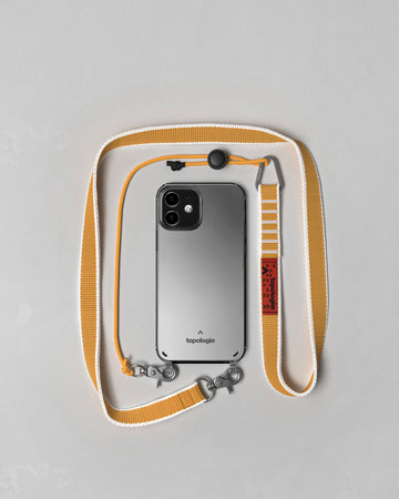 Verdon Phone Case / Dark Mirror / 20mm Mustard