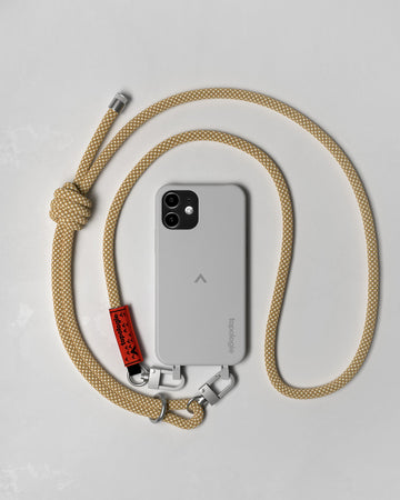 Dolomites Phone Case / Slate / 8.0mm Mustard Lattice
